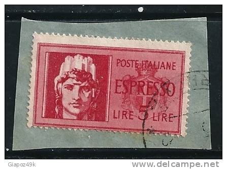 ● ITALIA - LUOGOTENENZA 1945 - ESPRESSO - N.° 24 Usato , Serie Completa - Cat. ? € - Lotto N. 734 - Gebraucht