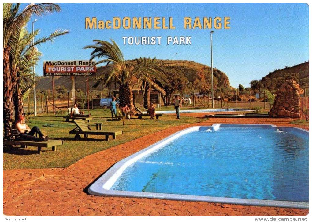 MacDONNELL RANGE TOURIST PARK, Ross Highway, Alice Springs, NT - Collectors Choice NT50B Posted 1992? - Alice Springs