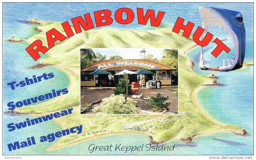 Rainbow Hut, Great Keppel Island, Great Barrier Reef, Queensland - Capricorn Unused - See 2nd Scan - Autres & Non Classés