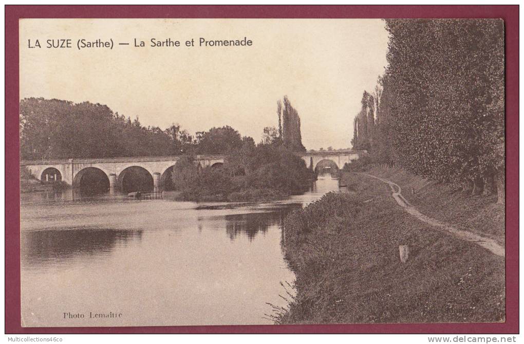 72 - LA SUZE - La Sarthe Et Promenade - La Suze Sur Sarthe