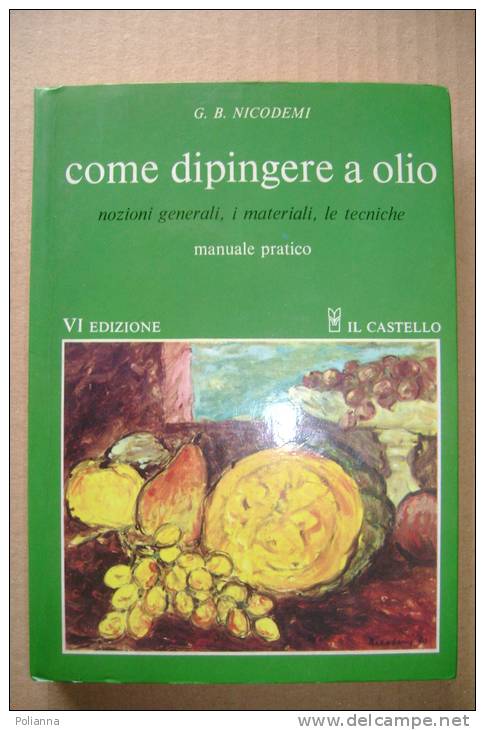 PET/32 Nicodemi COME DIPINGERE AD OLIO Il Castello 1980/PITTURA/QUADRI - Sonstige & Ohne Zuordnung