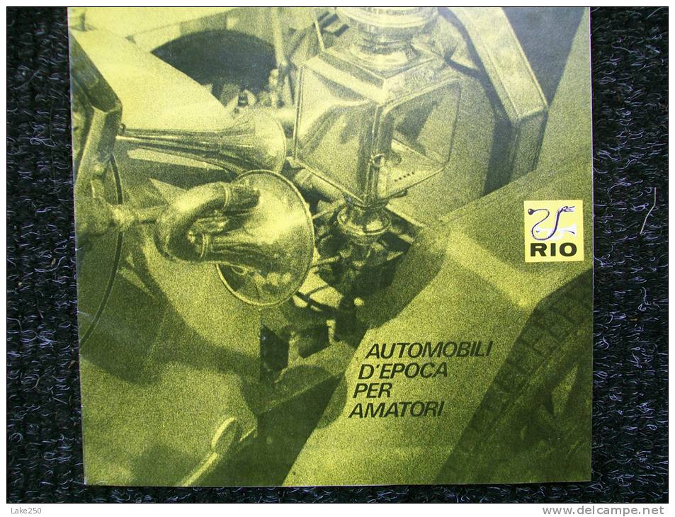 CATALOGO AUTOMODELLI  RIO 1980  CON PREZZI  Fiat Alfa Lancia 1/43 - Italia