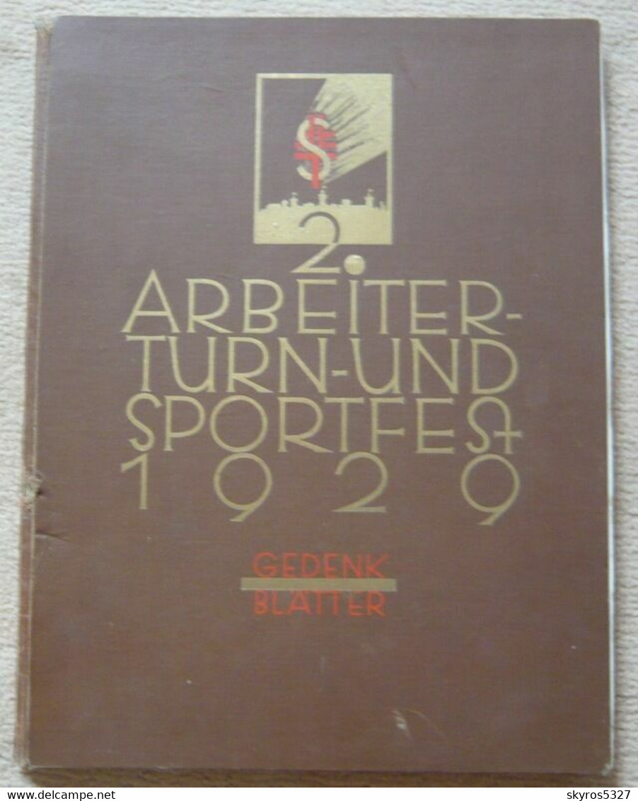 2. Arbeiter Turn-und Sportfest 18-21 Juli 1929 - Grafik & Design