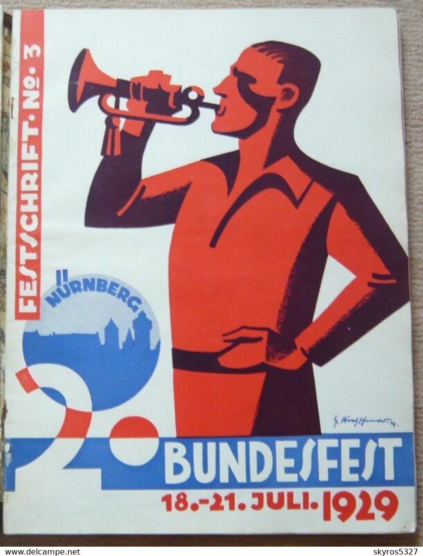 2. Arbeiter Turn-und Sportfest 18-21 Juli 1929 - Grafik & Design