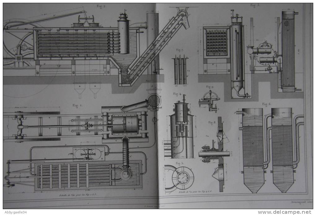 EXTRACTION SULFATE DE SOUDE, CRISTALISATION DE SELS / LE FROID ARTIFICIEL, CARRE - Máquinas