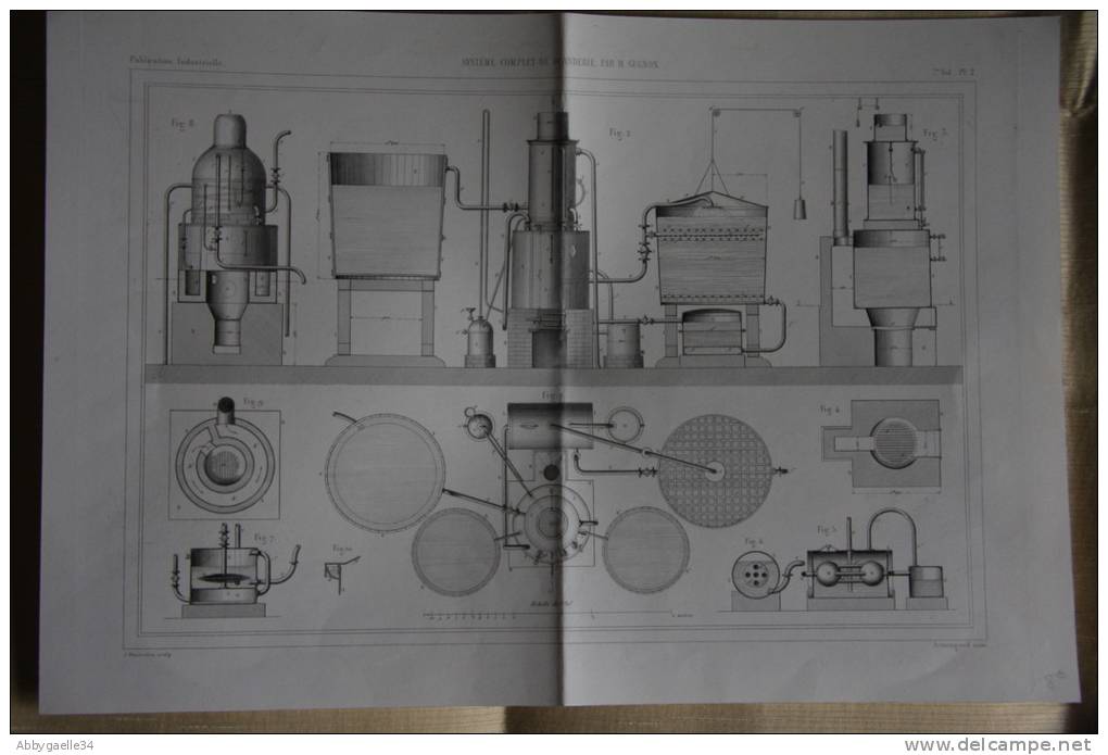 SYSTEME COMPLET DE BUANDERIE, PAR M. GUGNON - Macchine