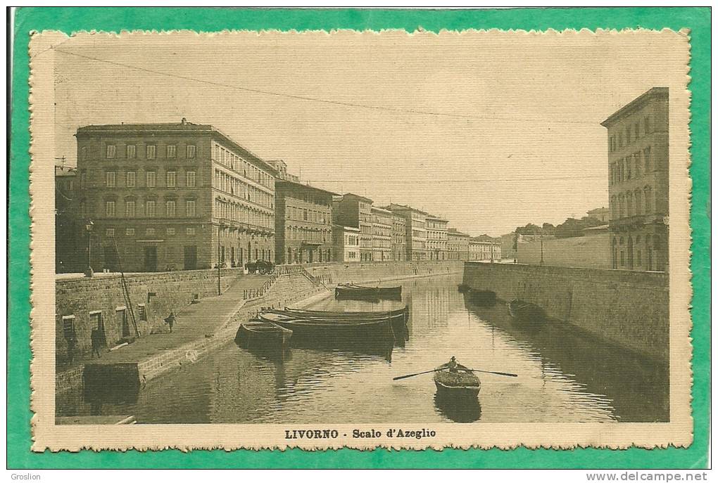 LIVORNO  - SCALO D'AZEGLIO - Livorno