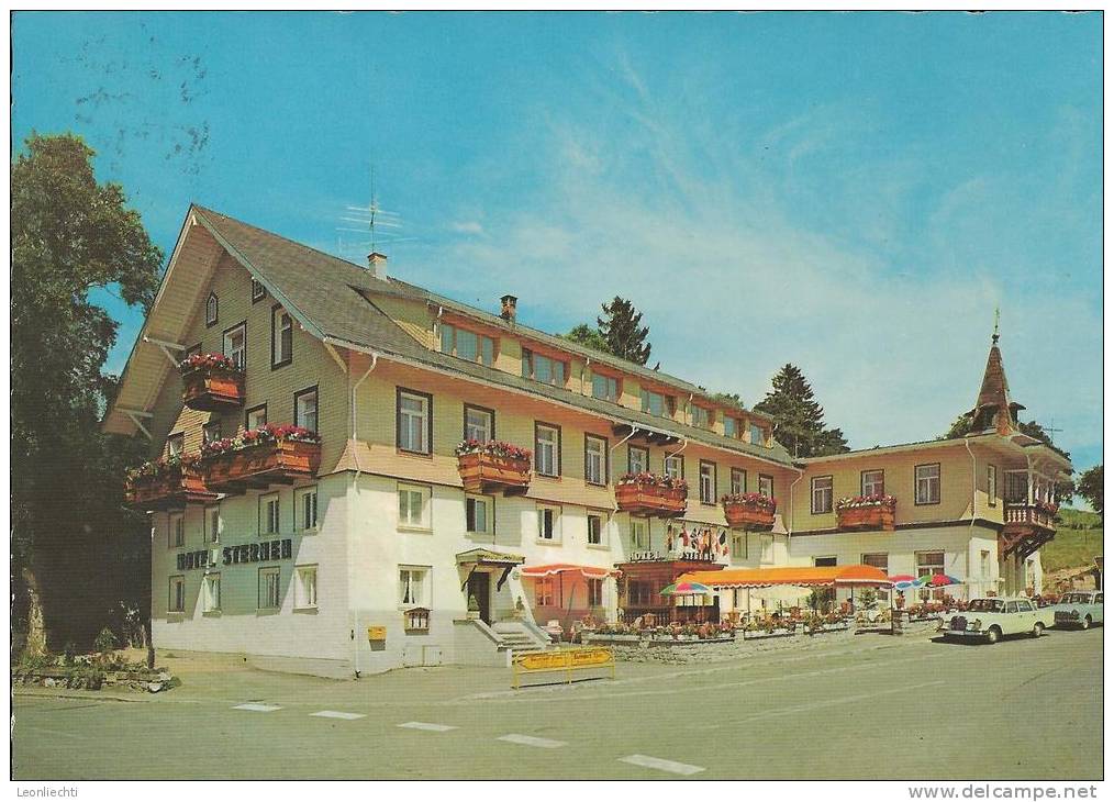 Hotel Stoll - Sternen , Schluchsee / Hochschwarzwald, Marke Z.DE.509  St. SCHLUCHSEE  1.5.1967(pk A2) - Schluchsee