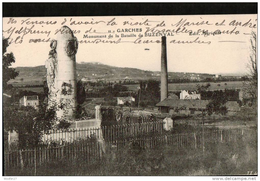 CPA   GARGES , Monument De La Bataille De Buzenval - Garges Les Gonesses