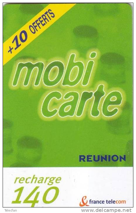 LA REUNION MOBICARTE GSM 140 VALID DECEMBRE 2003 UT - Réunion