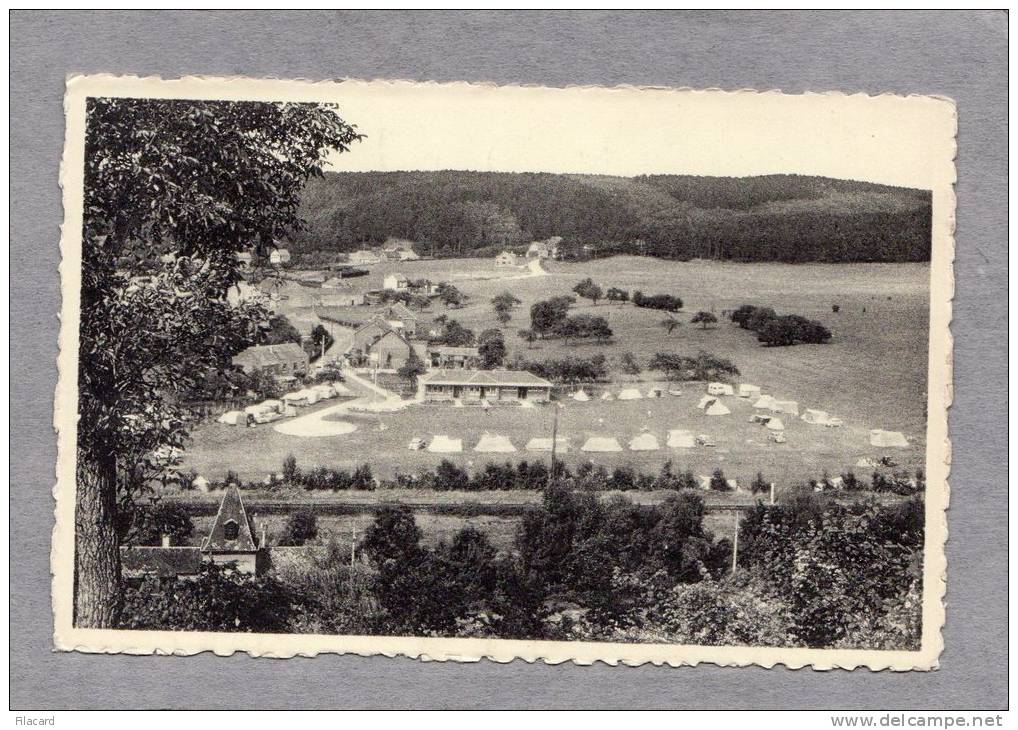 29125     Belgio,  Rochefort,  Panorama  Du  Fond  Des  Vaux  Et  Le  Terrain  De  Camping,  NV - Rochefort