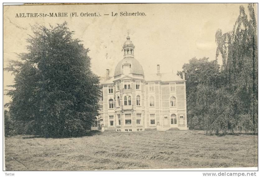 Aalter / Aeltre-Ste-Marie - Le Scherloo -Kasteel - 1911 ( Verso Zien ) - Aalter