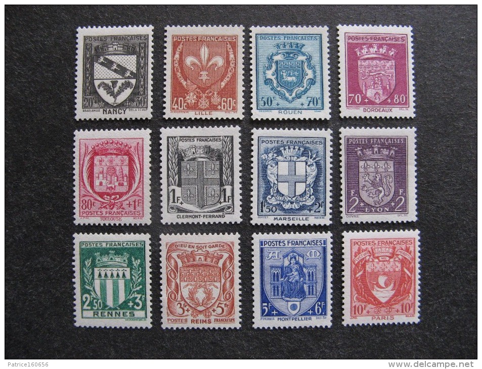 TB Serie N° 526 Au N° 537, Neufs XX. Cote = 38,00 Euros. - Unused Stamps