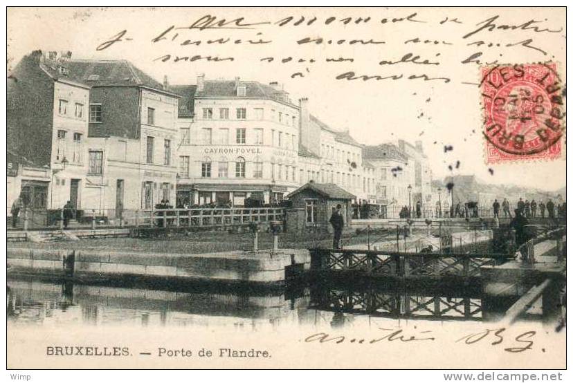 Bruxelles - Porte De Flandre Marc Marcovici 1905 - Autres & Non Classés