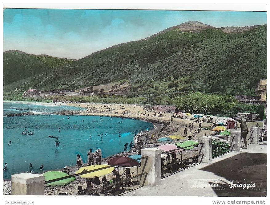 D1208- Acciaroli - Spiaggia - Salerno -  F.g. Viaggiata - Salerno