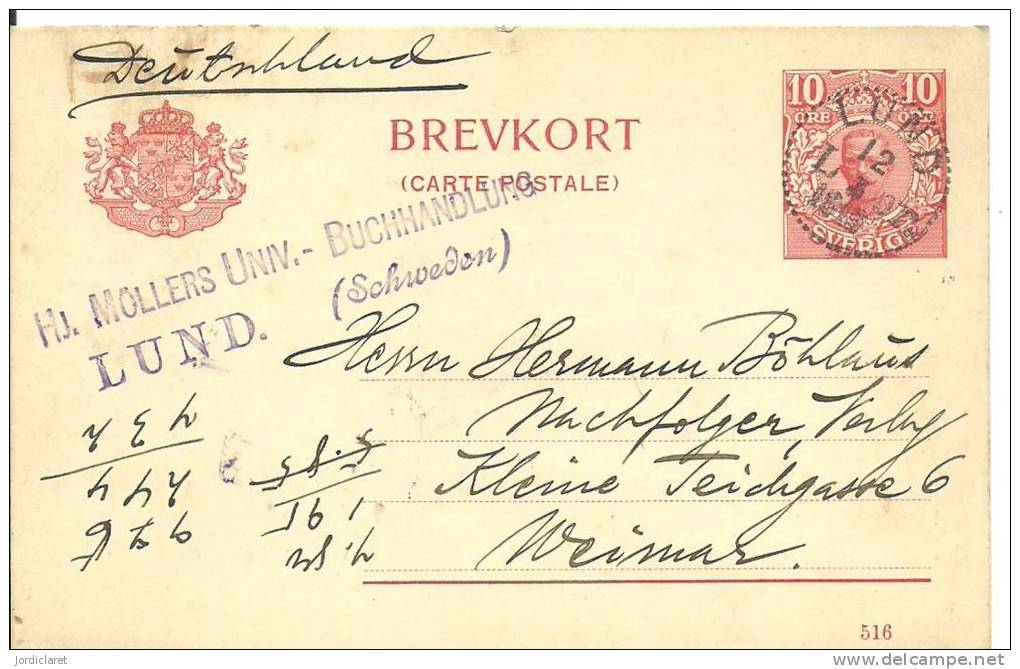 BREVKORT 1919 - Postwaardestukken