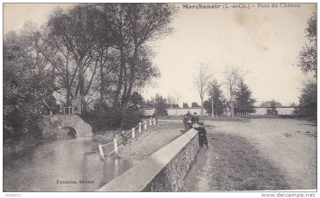 Marchenoir Pont Du Chateau ( Animée ) - Marchenoir