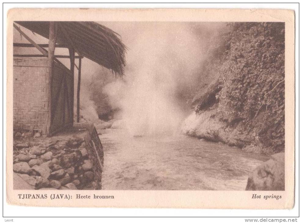 Indonesia - Tjipanas - Java - Heete Bronnen - Hot Springs - Bookstore Lectura - Batavia - Not Used - Indonesia