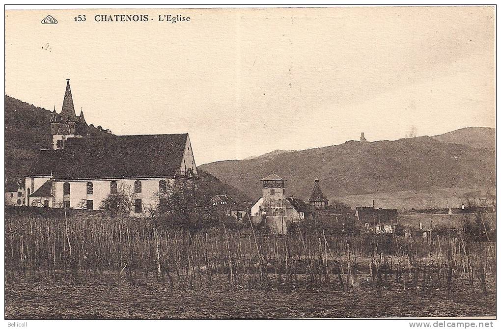 153  -  CHATENOIS  -  L'Eglise - Chatenois