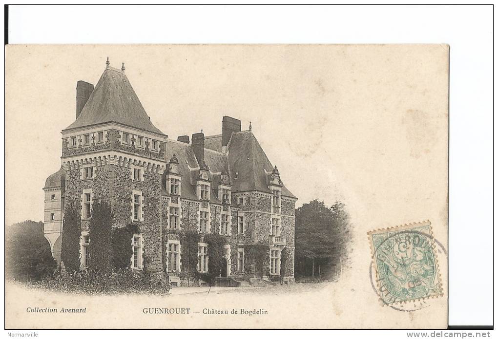 GUENROUET - Chateau De Bogdelin - Guenrouet