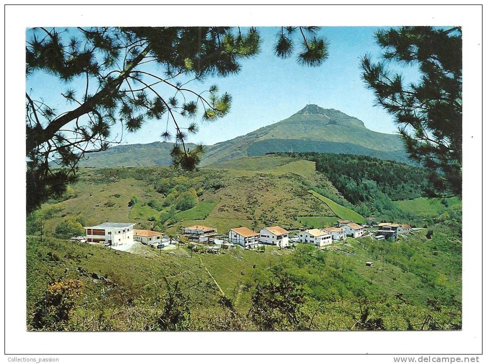 Cp, Espagne, Col D'Ibardin, Vue Panoramique - Navarra (Pamplona)