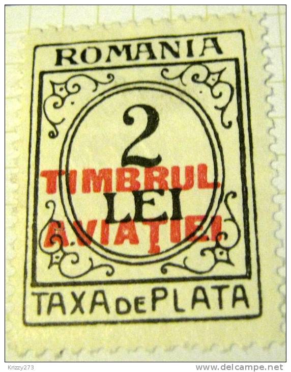 Romania 1931 Postal Tax Due 2L - Mint - Postage Due