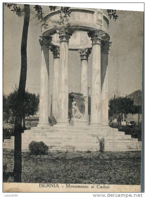 (888) Isernia - Monumento Ai Caduti - Isernia