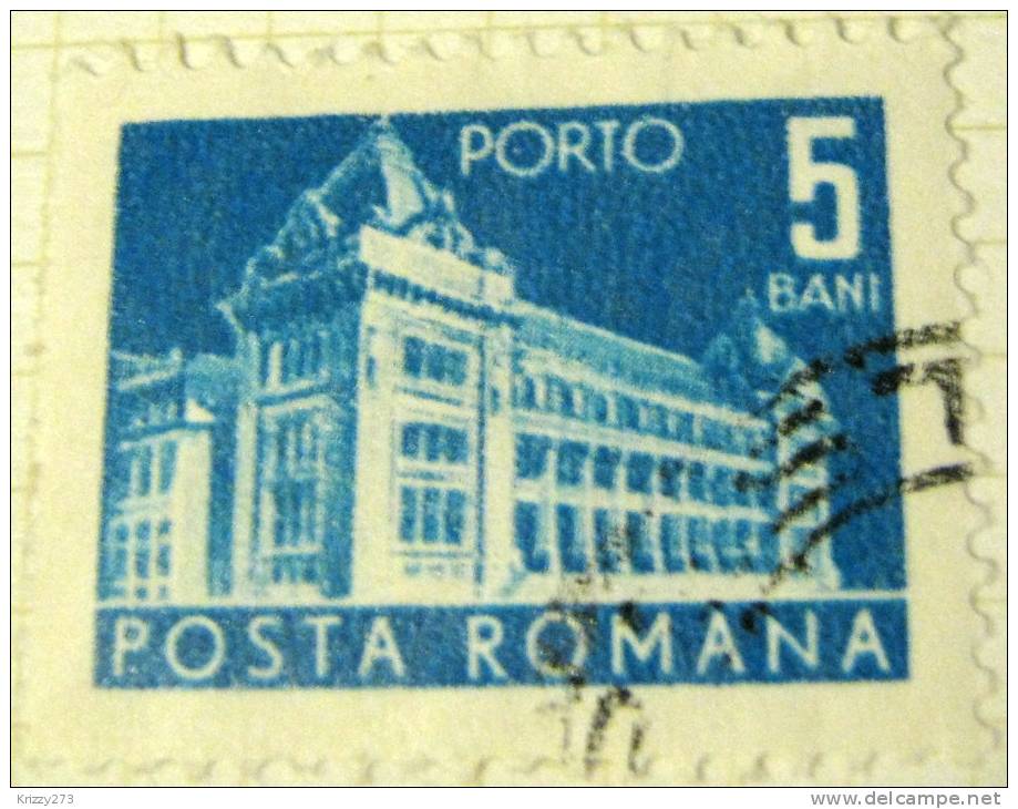 Romania 1967 Postage Due 5b - Used - Strafport