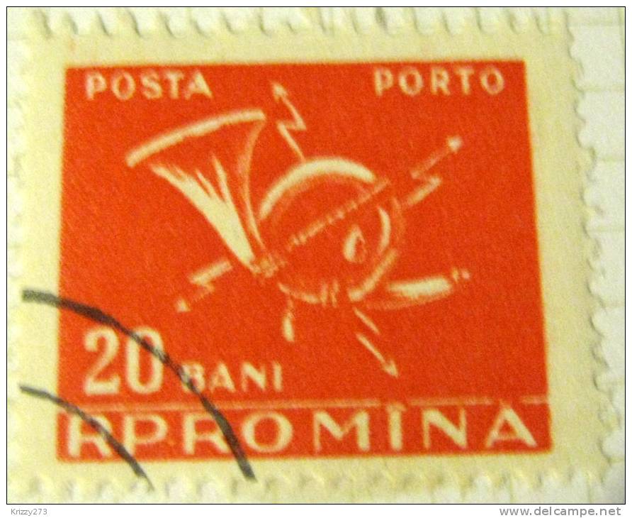 Romania 1957 Postage Due 20b - Used - Postage Due