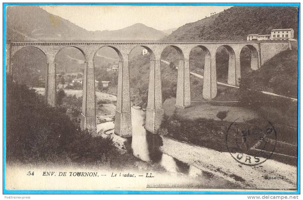 France. Tournon Sur Rhone. Le Viaduc. Serbe Refugie FM. - Structures