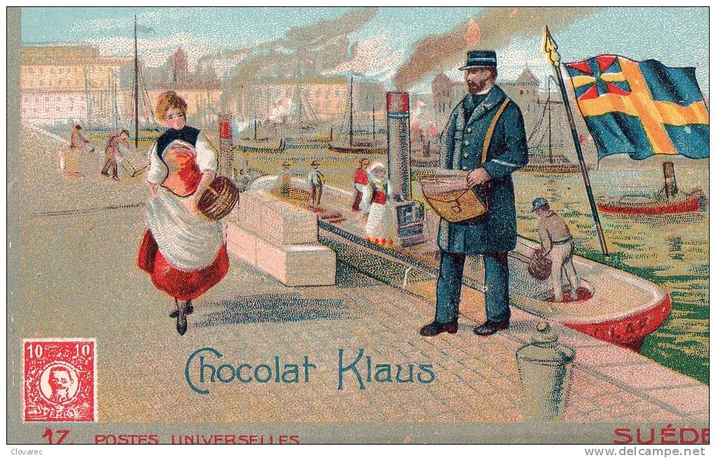 PUB CHOCOLAT KLAUS N°17 - Advertising