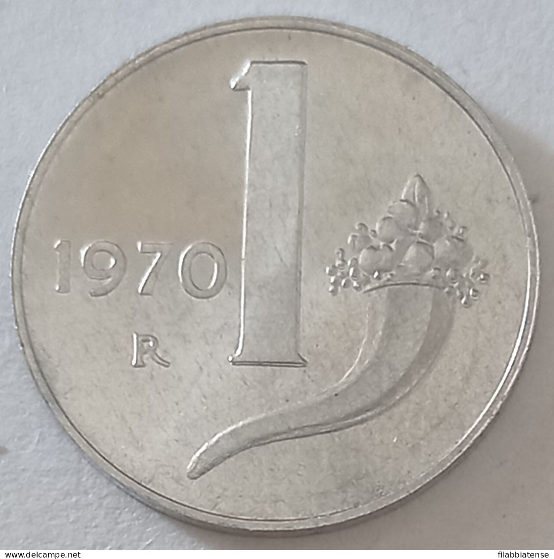 1970 - Italia 1 Lira    ----- - 1 Lire