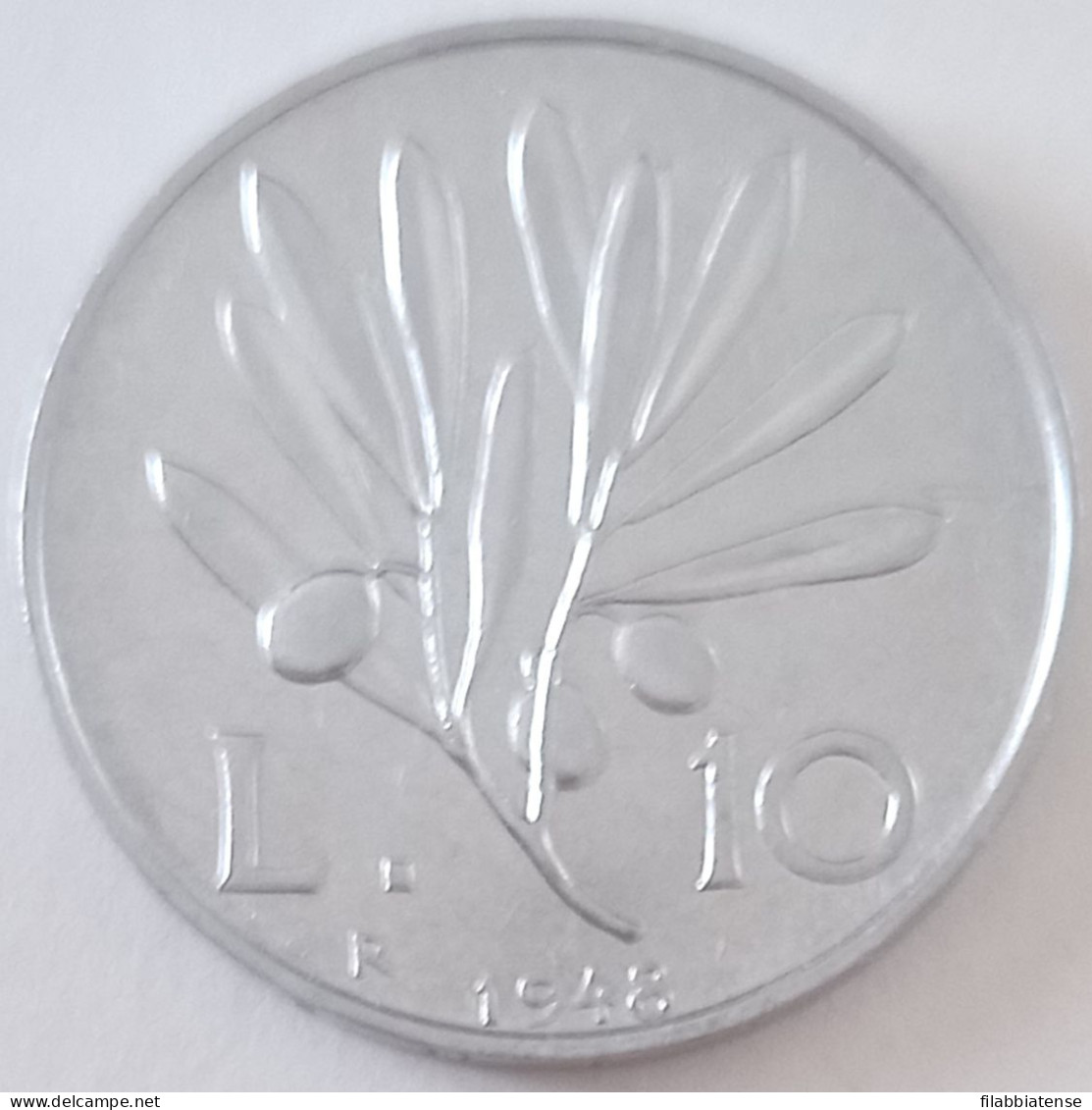 1948 - Italia 10 Lire    ----- - 10 Lire