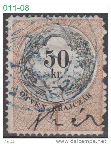 HUNGARY, 1880, Revenue Stamp, CPRSH. 194 - Steuermarken