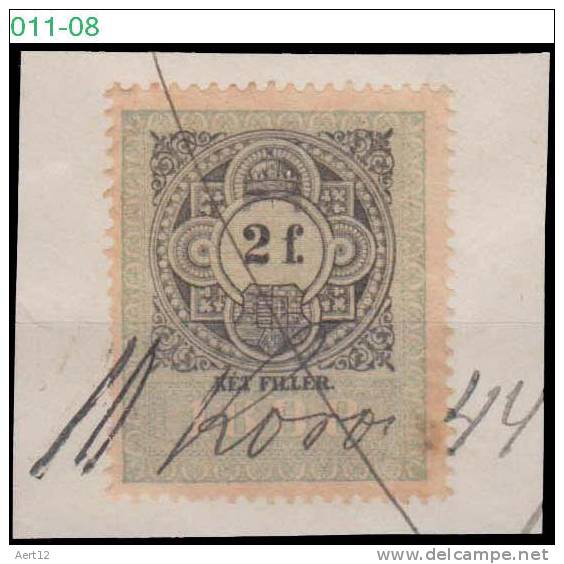 HUNGARY, 1898, Revenue Stamp, CPRSH. 303 - Fiscale Zegels