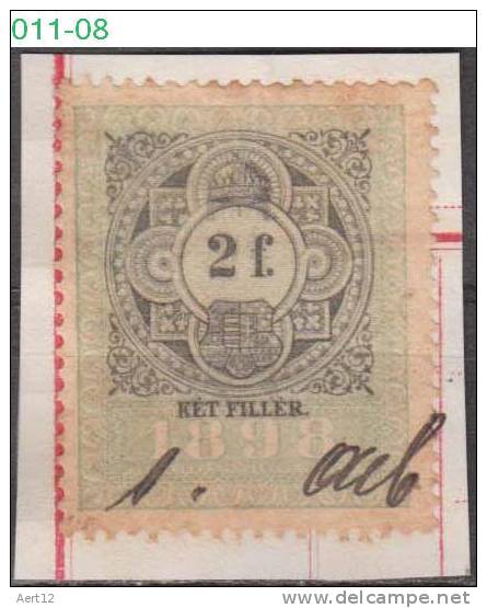 HUNGARY, 1898, Revenue Stamp, CPRSH. 303 - Revenue Stamps