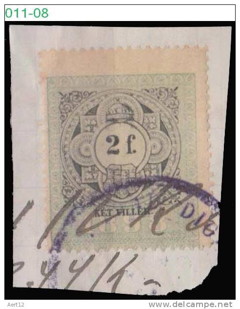 HUNGARY, 1898, Revenue Stamp, CPRSH. 303 - Fiscale Zegels