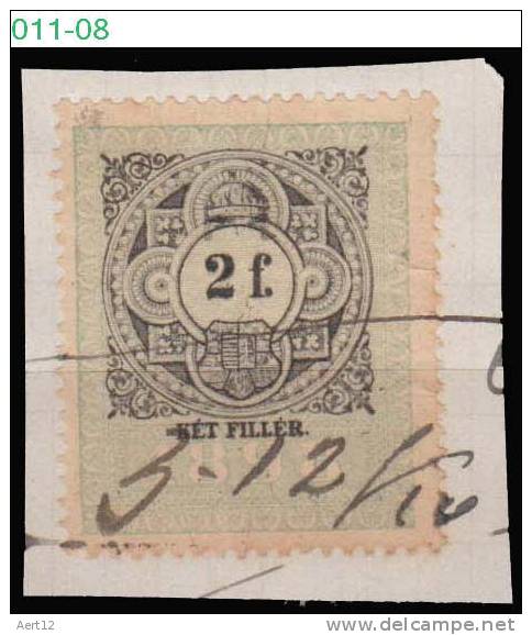 HUNGARY, 1898, Revenue Stamp, CPRSH. 303 - Fiscaux