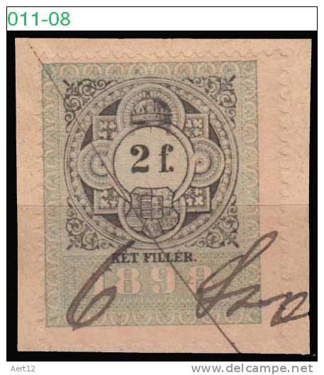 HUNGARY, 1898, Revenue Stamp, CPRSH. 303 - Fiscaux