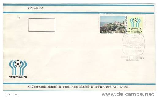 ARGENTINA 1978 COVER WITH POSTMARK - 1978 – Argentine