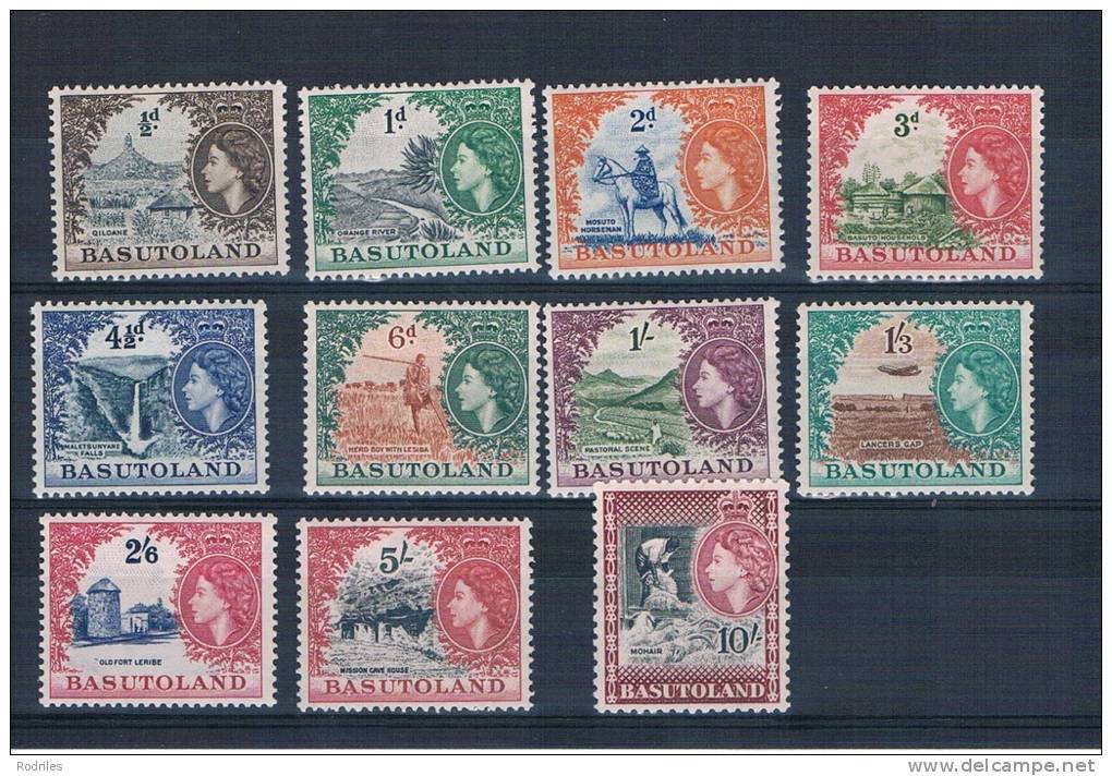 BASUTOLANDIA - 1933-1964 Crown Colony