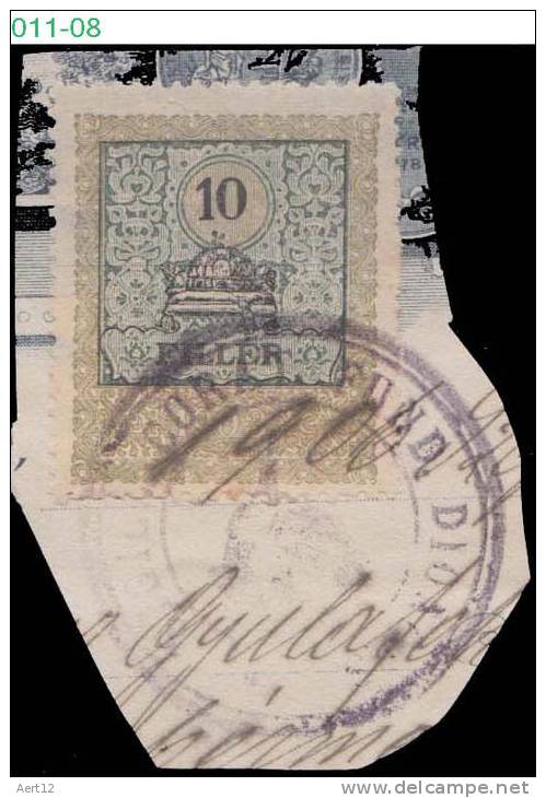 HUNGARY, 1903, Revenue Stamp, CPRSH. 391 - Fiscales