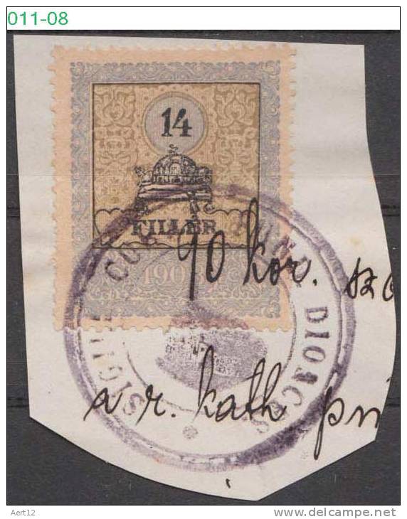 HUNGARY, 1903, Revenue Stamp, CPRSH. 392 - Fiscale Zegels