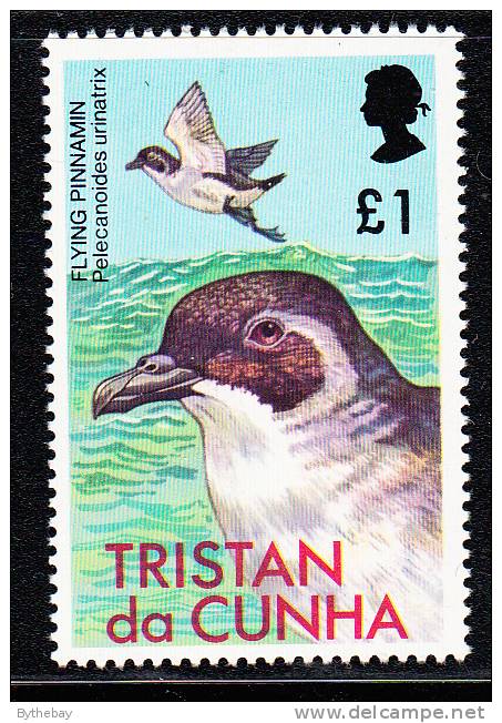 Tristan Da Cunha MNH Scott #232 1pd Flying Pinnamin - Birds - Tristan Da Cunha