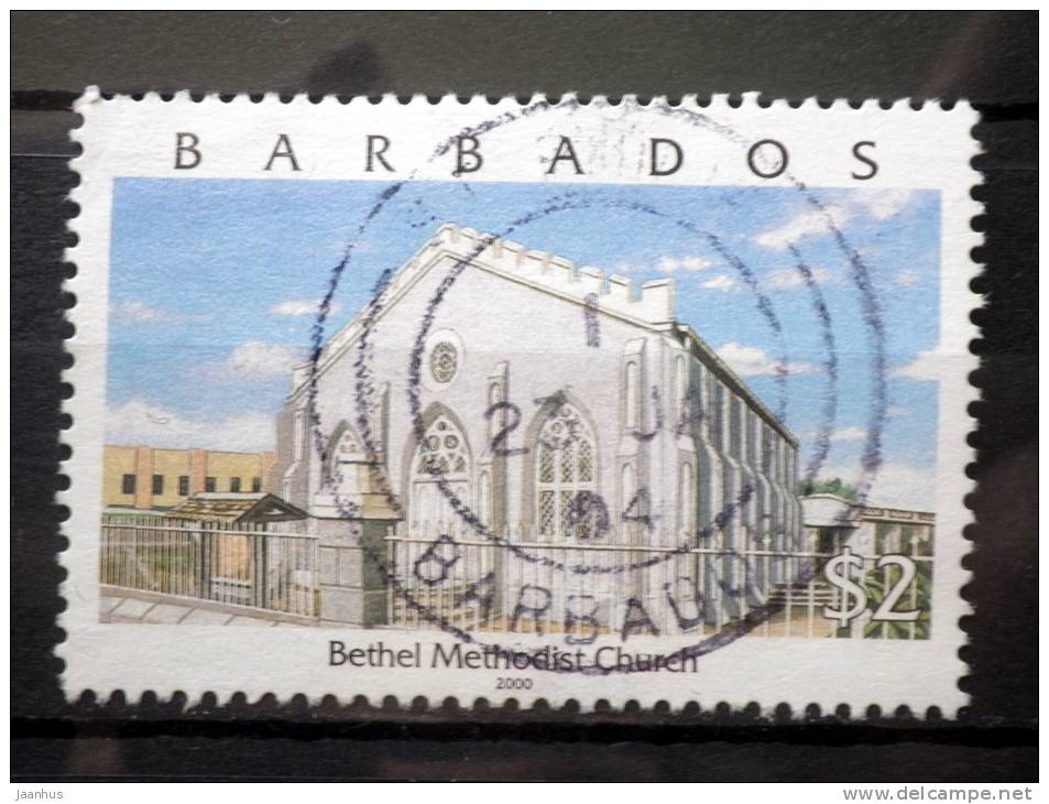 Barbados - 2000 - Mi.nr.981 - Used - Pride Of Barbados - Bethel Methodist Church - Definitives - Barbados (1966-...)