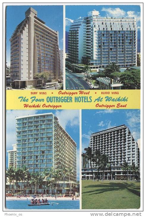 HAWAII - Honolulu, The Waikiki Outrigger Hotel - Honolulu