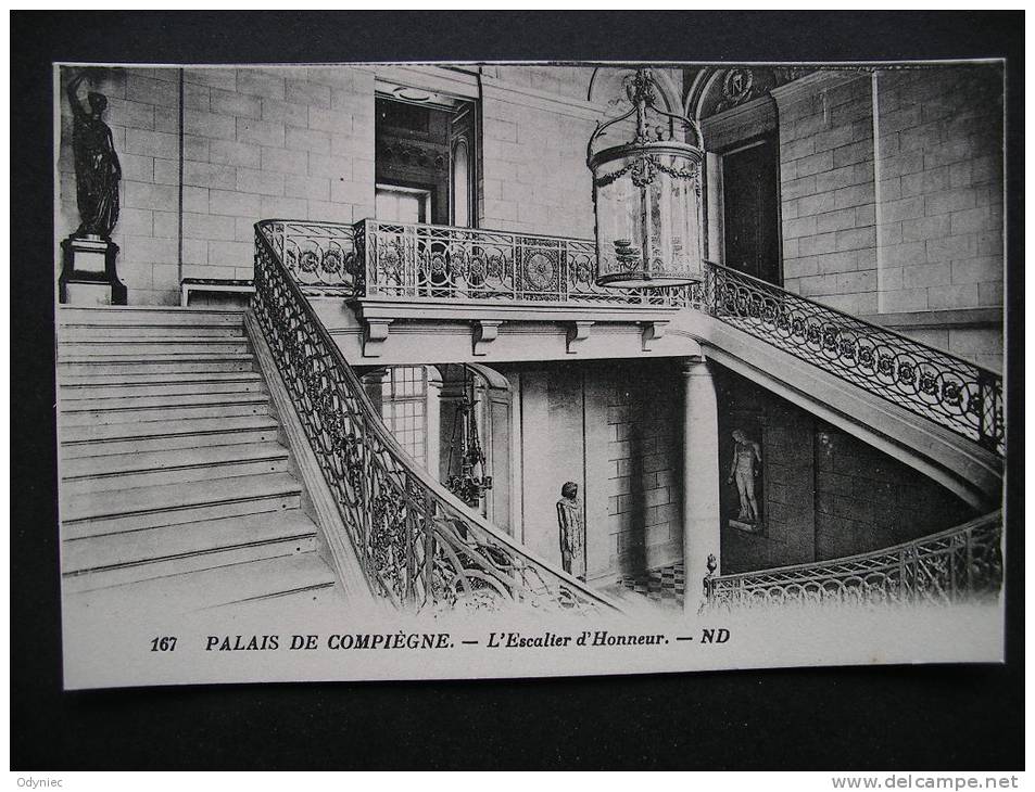 Palais De Compiegne.-L'Escalier D'Honneur - Picardie