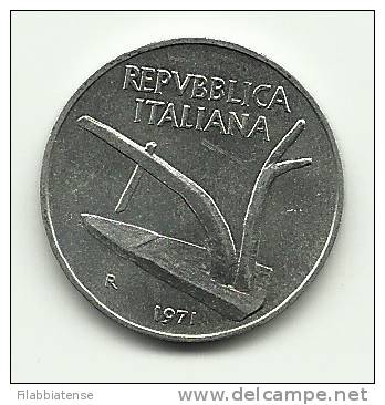 1971 - Italia 10 Lire   ----- - 10 Liras