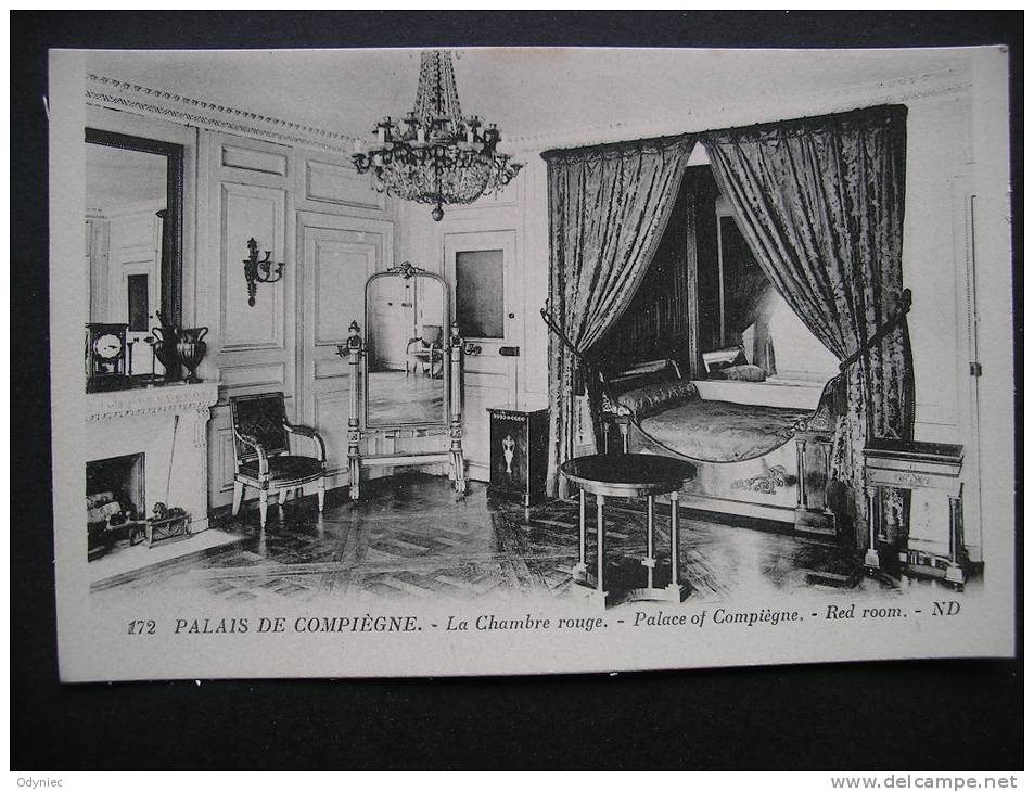 Palais De Compiegne.-LaChambre Rouge - Picardie