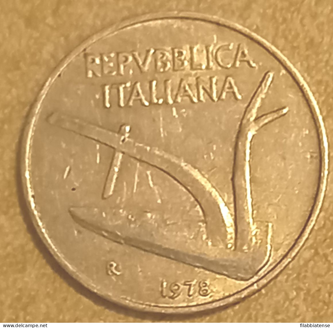 1978 - Italia 10 Lire    ----- - 10 Liras